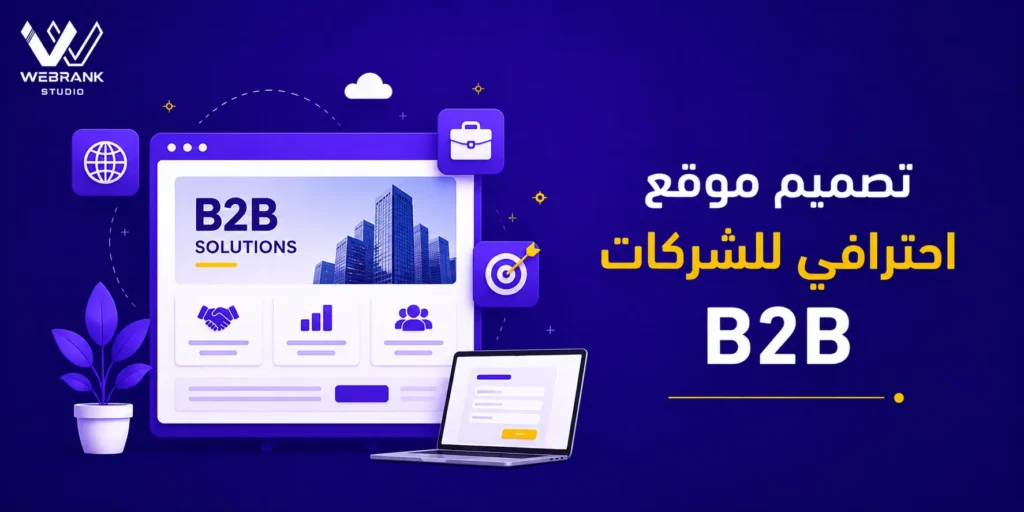 تصميم موقع احترافي للشركات B2B
